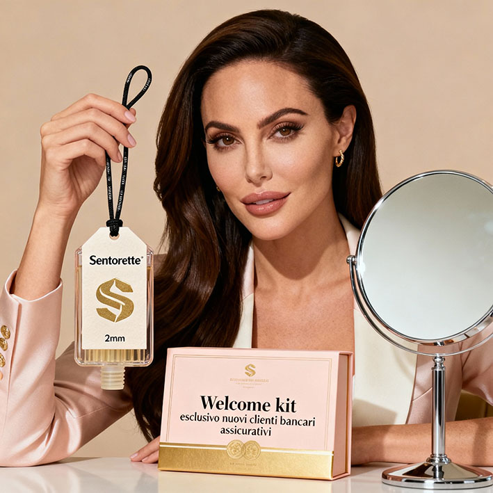 Hebe dich vom ersten Kontakt an mit einem eleganten Duftgeschenk ab